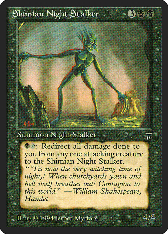 Shimian Night Stalker (leg)