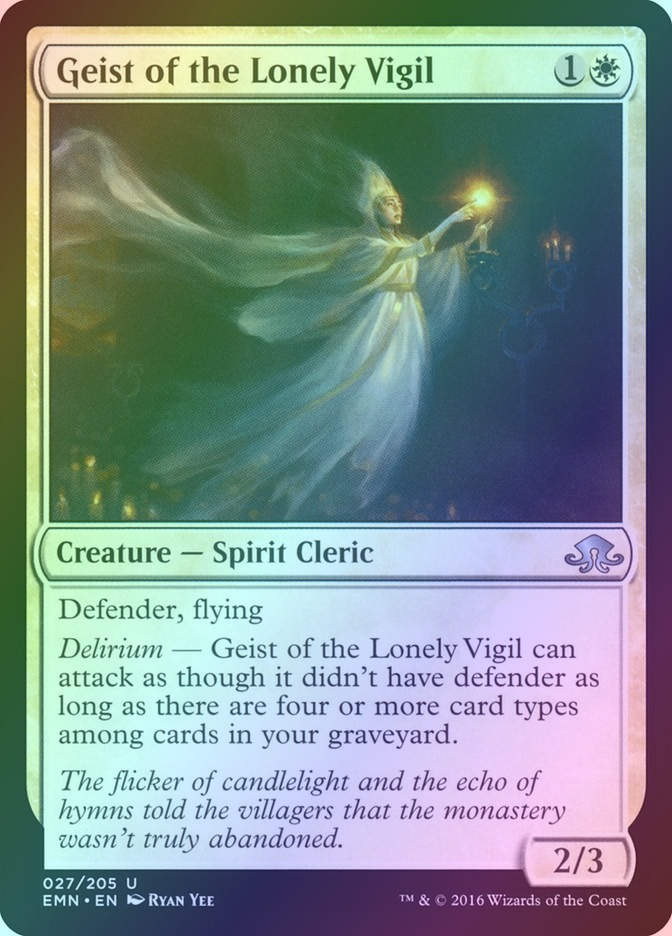 Geist of the Lonely Vigil (EMN) (27) / Foil