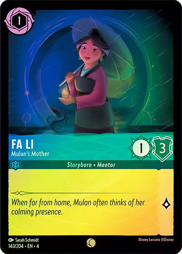 Fa Li - Mulan's Mother (LOR_URS) / Foil