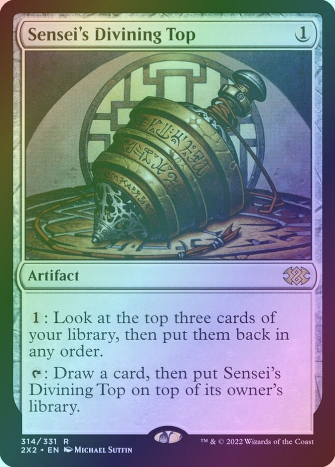 Sensei's Divining Top (2X2) (314) / Foil