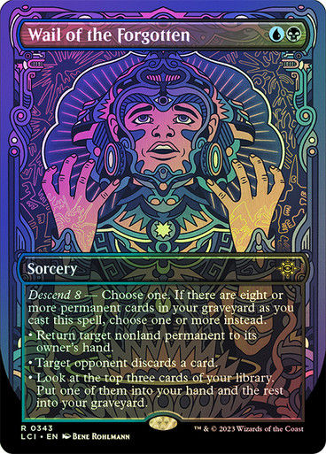 Wail of the Forgotten (lci) / Borderless / Foil