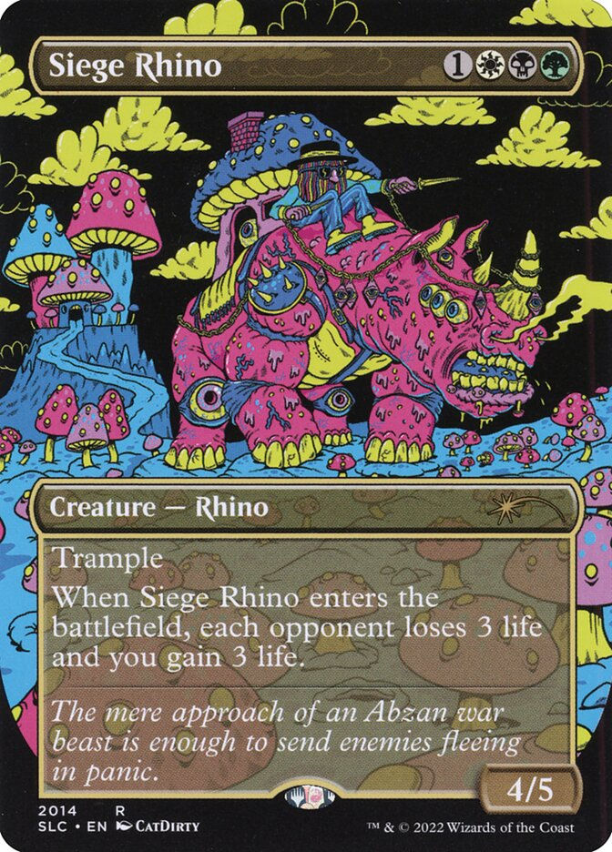 Siege Rhino (SLC) (2014) / Borderless