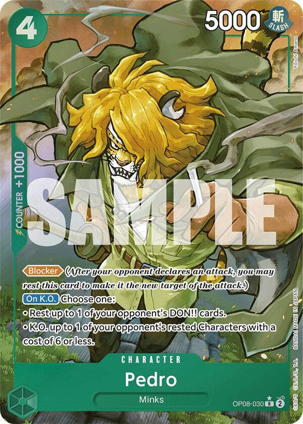 Pedro (Parallel) (OP08-030) / Foil
