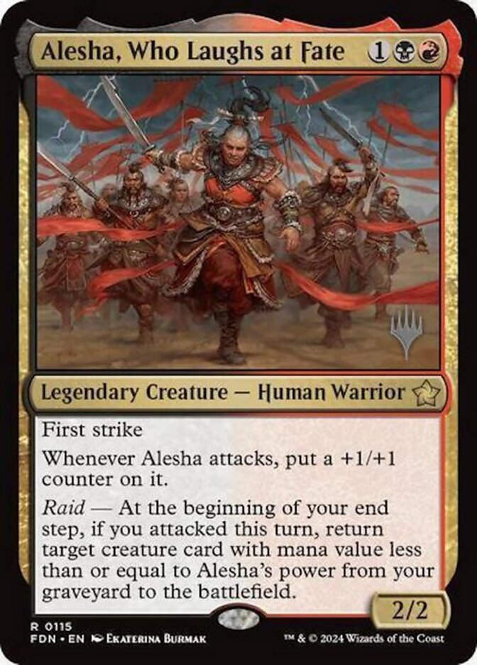 Alesha, Who Laughs at Fate (PFDN) (115p)