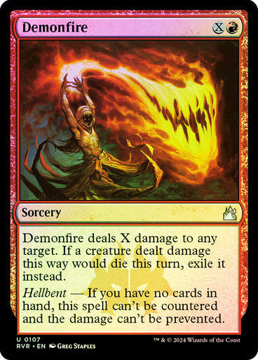 Demonfire (rvr) (107) / Foil