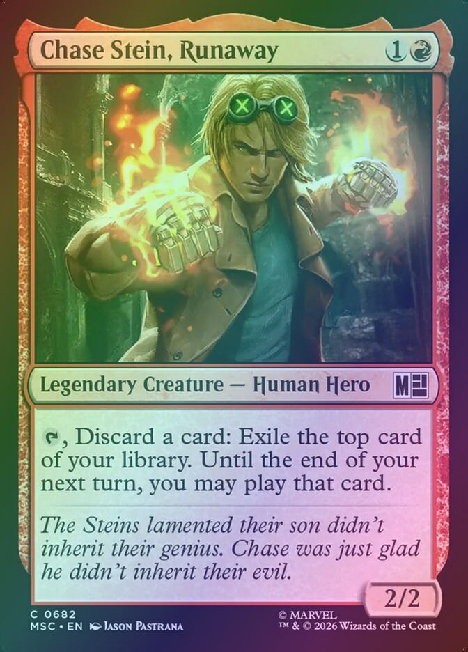 Chase Stein, Runaway (MSC) (682) / Foil
