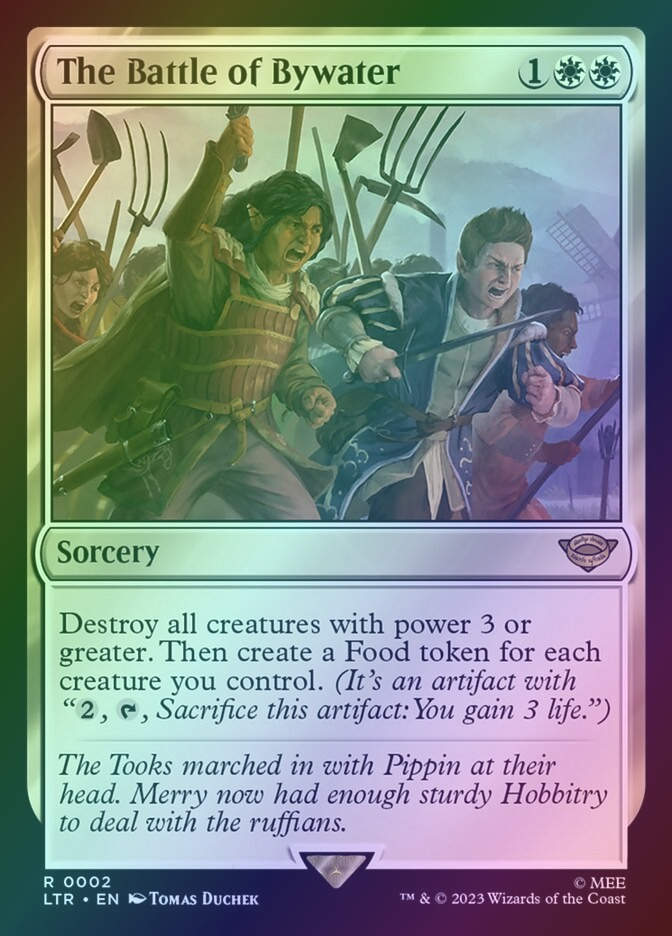 The Battle of Bywater (LTR) (2) / Foil