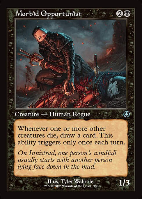 Morbid Opportunist (INR) (388) / Retro Frame