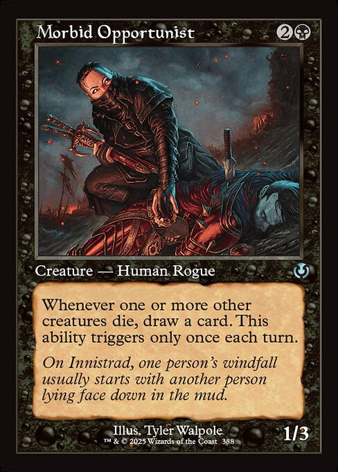 Morbid Opportunist (INR) (388) / Retro Frame