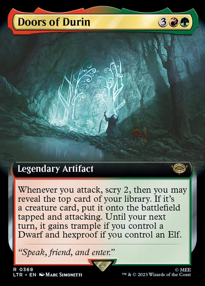 Doors of Durin (LTR) (368) / Extended Art