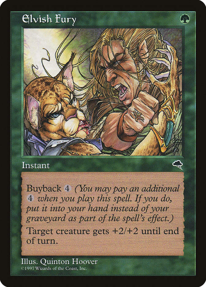 Elvish Fury (TMP) (226)