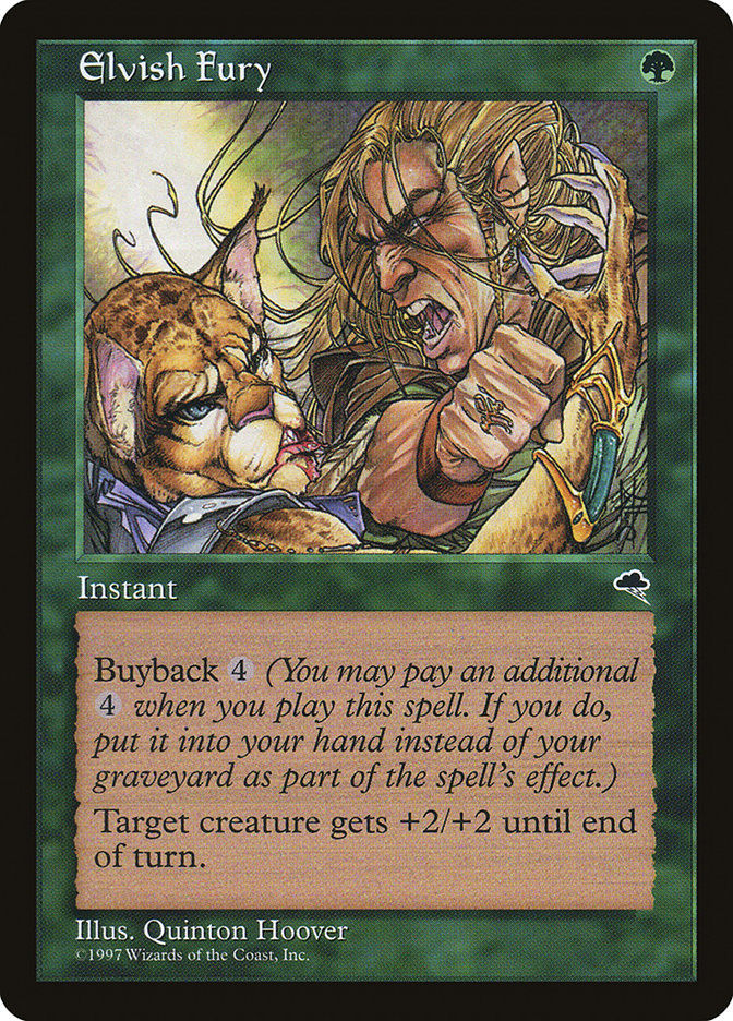Elvish Fury (TMP) (226)