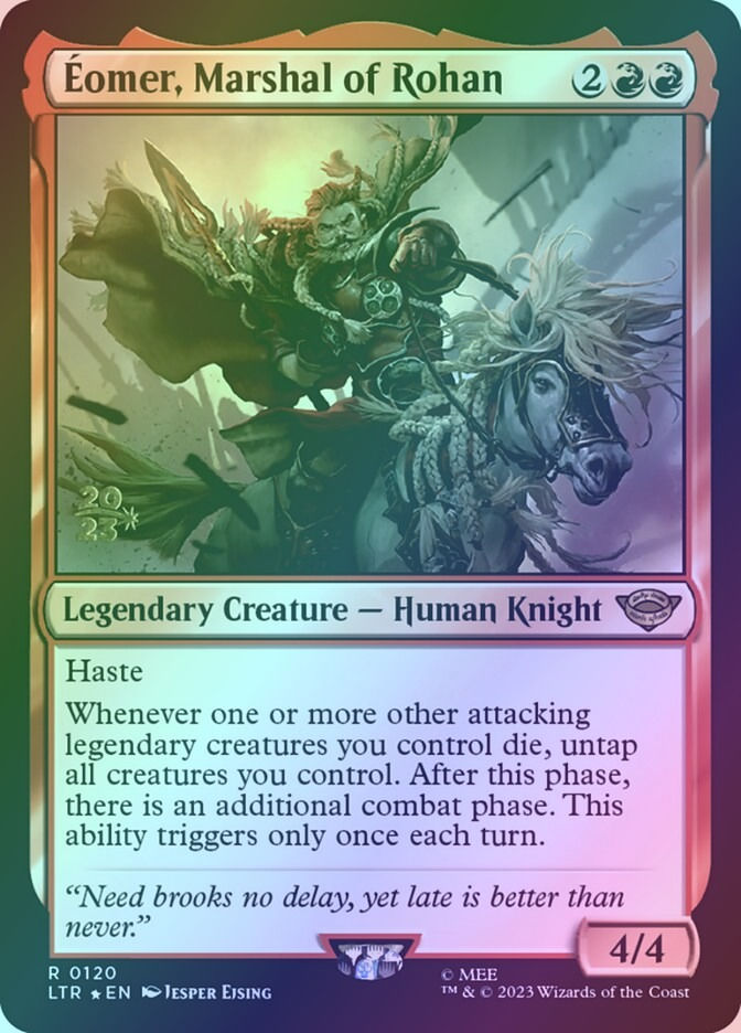 Éomer, Marshal of Rohan (PLTR) (120s) / Foil