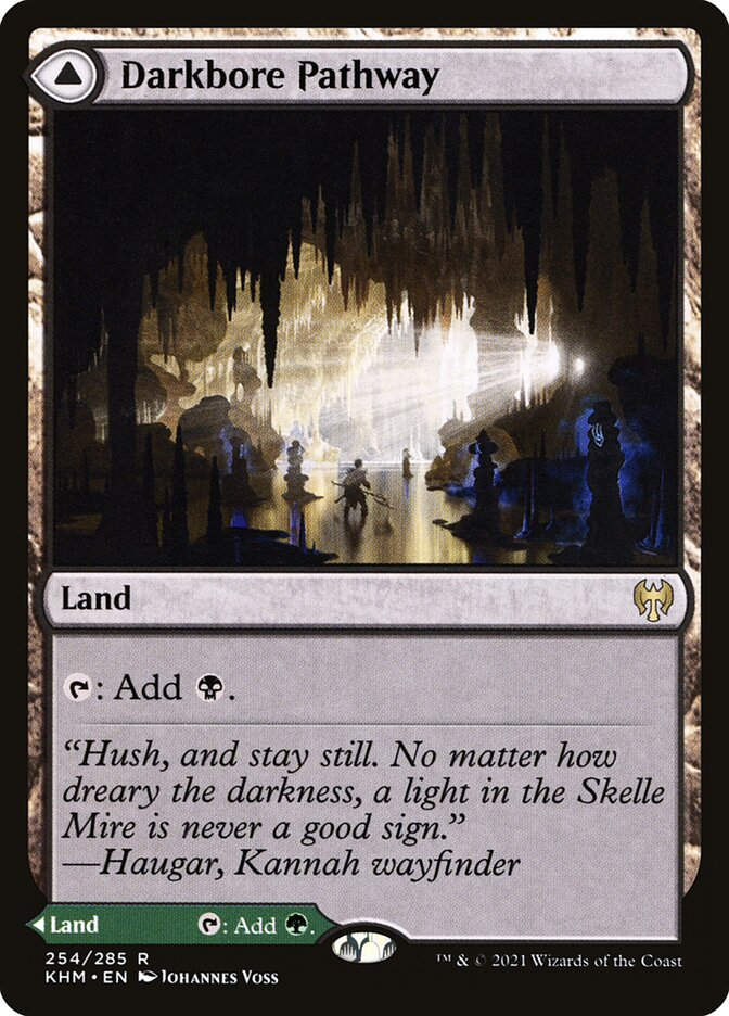 Darkbore Pathway // Slitherbore Pathway (KHM) (254)