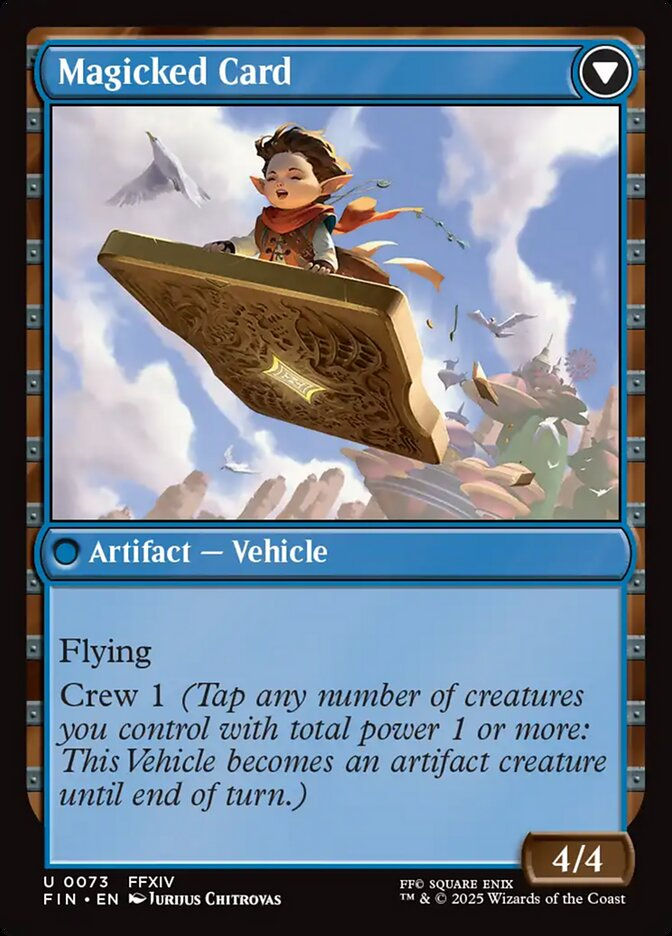 Sidequest: Card Collection // Magicked Card (FIN) (73) — cara 2 de 2