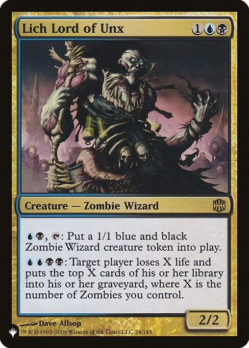Lich Lord of Unx (PLST) (ARB-24)