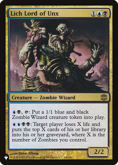 Lich Lord of Unx (PLST) (ARB-24)