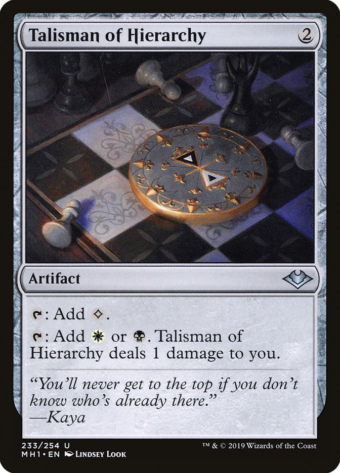 Talisman of Hierarchy (MH1) (233)