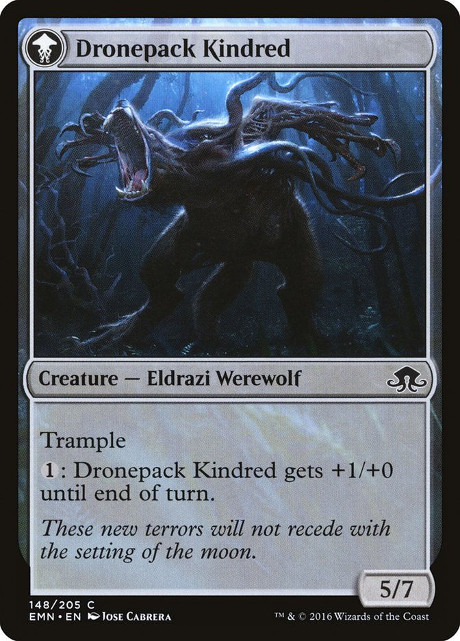 Vildin-Pack Outcast // Dronepack Kindred (EMN) (148) — cara 2 de 2