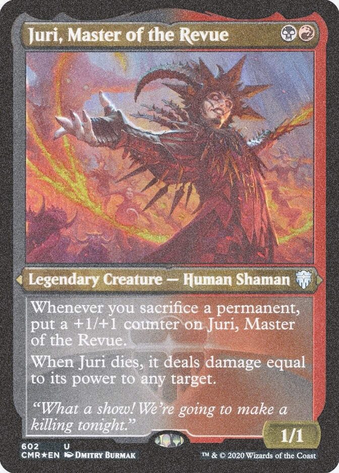 Juri, Master of the Revue (CMR) (602) / Foil Etched