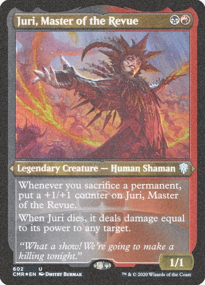 Juri, Master of the Revue (CMR) (602) / Foil Etched