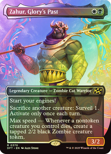 Zahur, Glory's Past (DFT) (370) / Foil / Borderless