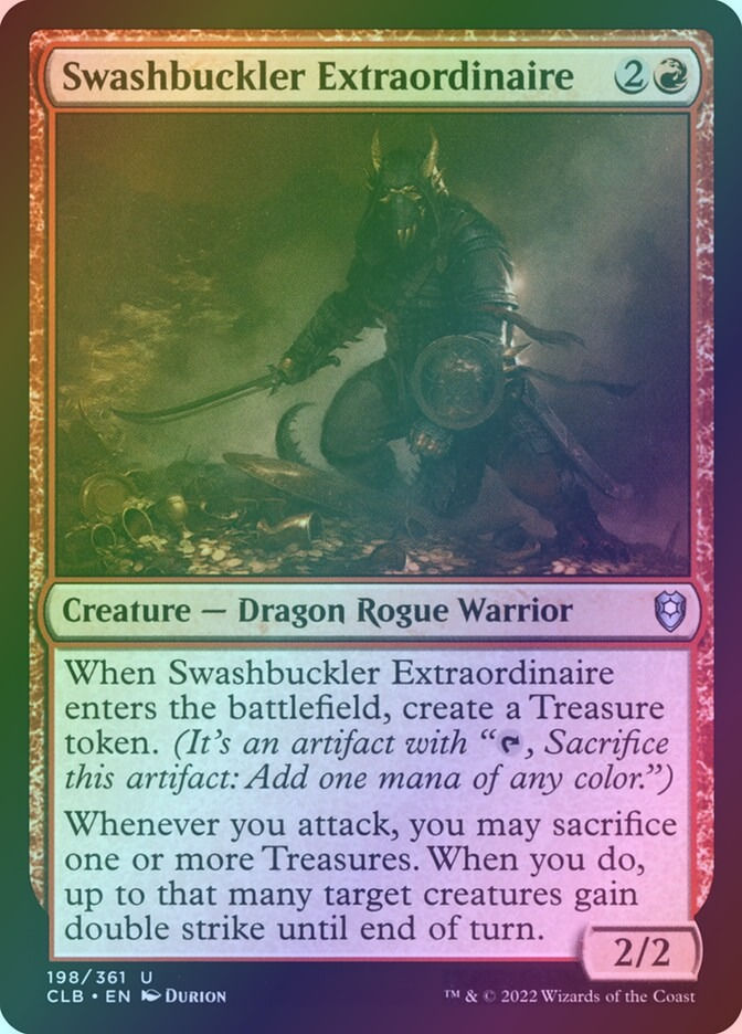 Swashbuckler Extraordinaire (CLB) (198) / Foil
