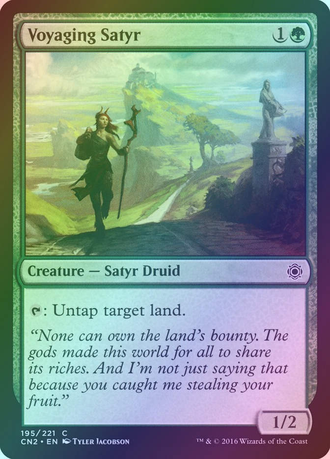 Voyaging Satyr (CN2) (195) / Foil