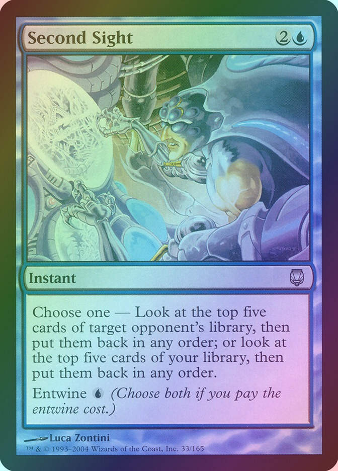 Second Sight (DST) (33) / Foil