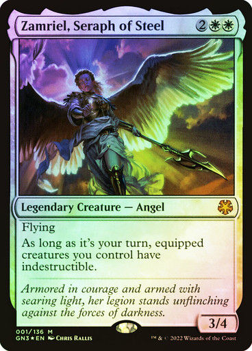 Zamriel, Seraph of Steel (GN3) / Foil