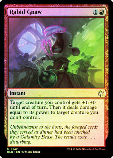 Rabid Gnaw (blb) (147) / Foil