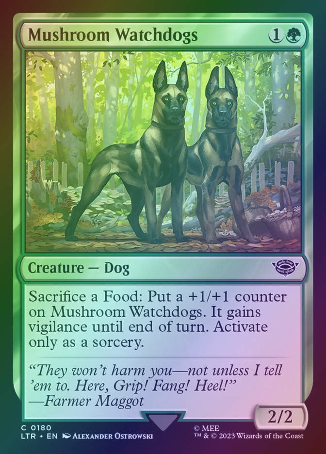 Mushroom Watchdogs (LTR) (180) / Foil