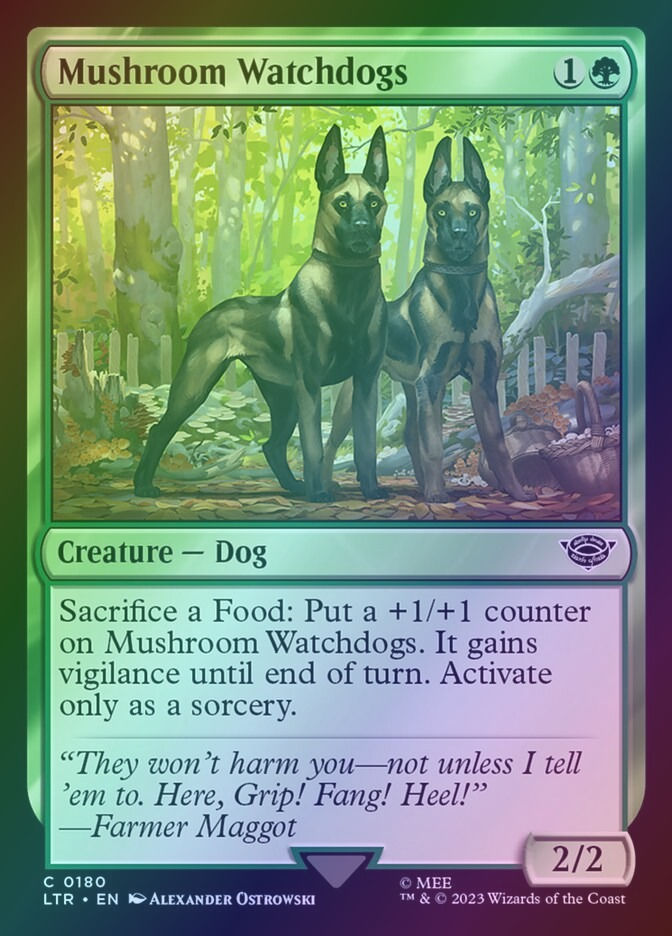 Mushroom Watchdogs (LTR) (180) / Foil