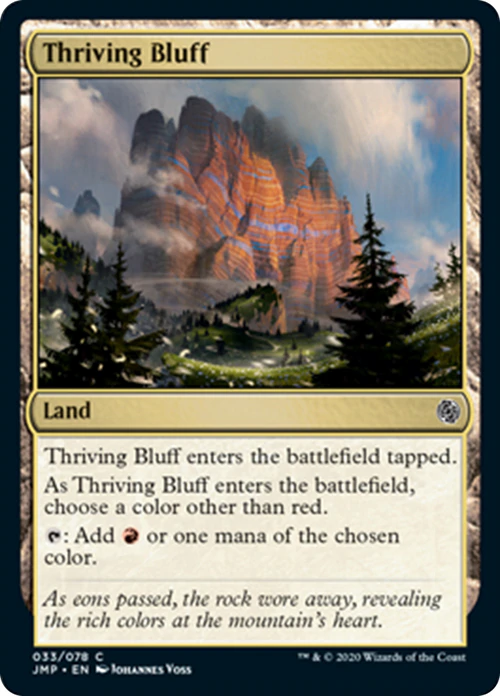 Thriving Bluff (JMP)