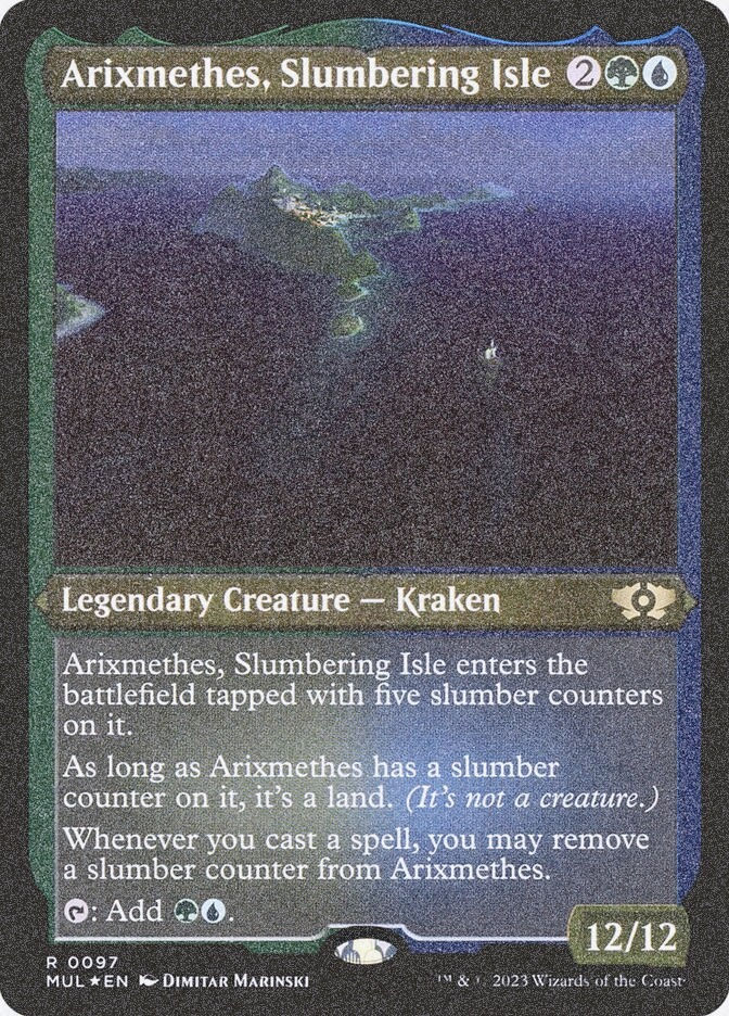 Arixmethes, Slumbering Isle (MUL) (97) / Foil Etched