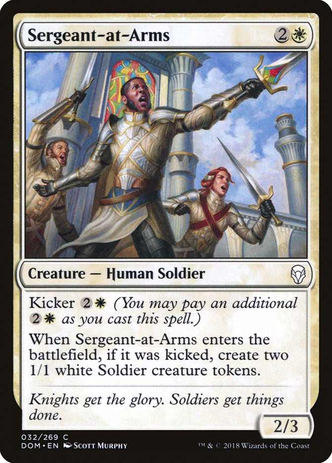 Sergeant-at-Arms (DOM) (32)