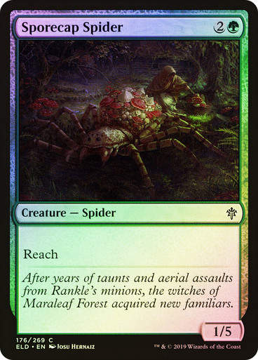 Sporecap Spider (ELD) (176) / Foil