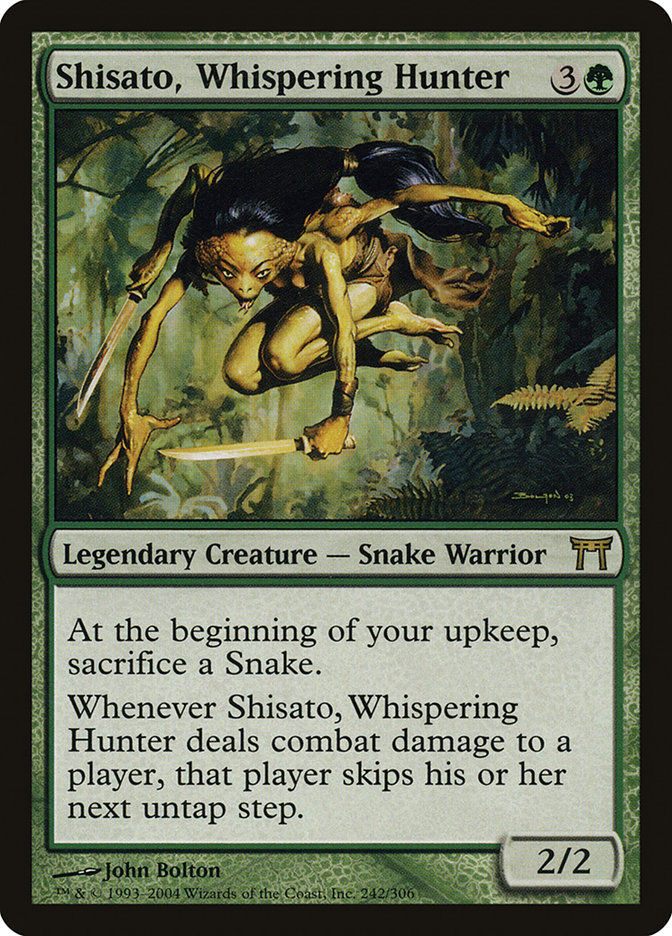 Shisato, Whispering Hunter (CHK) (242)