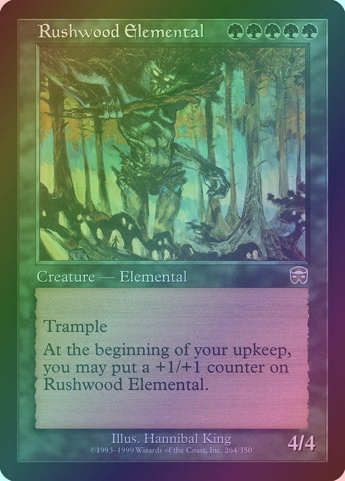 Rushwood Elemental (MMQ) (264) / Foil