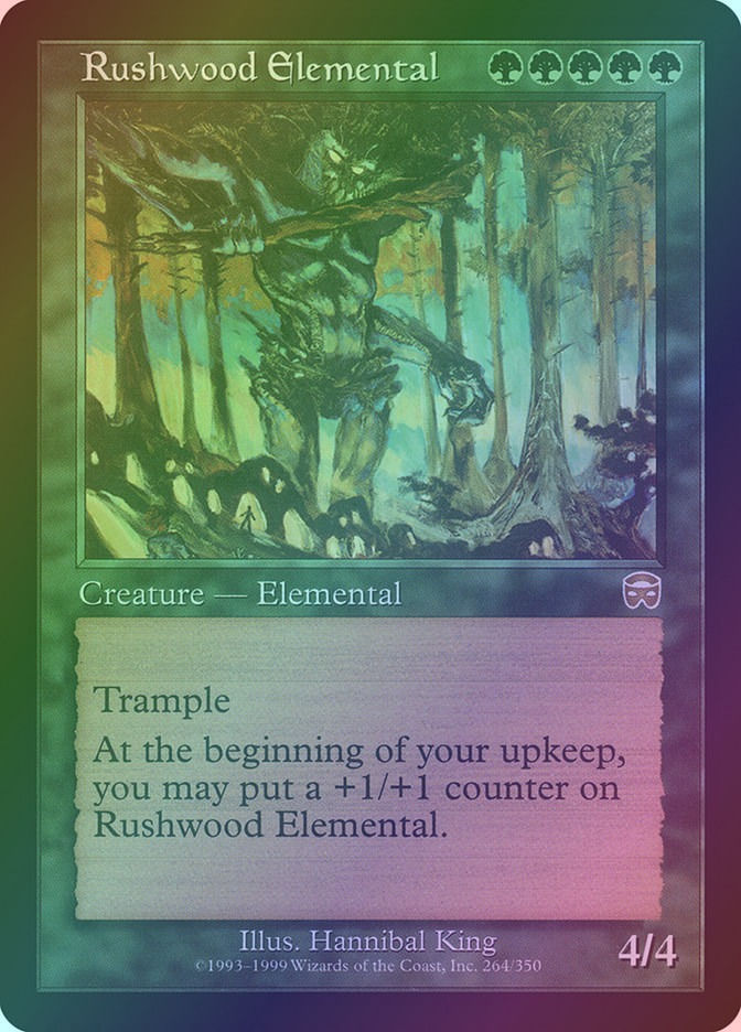 Rushwood Elemental (MMQ) (264) / Foil