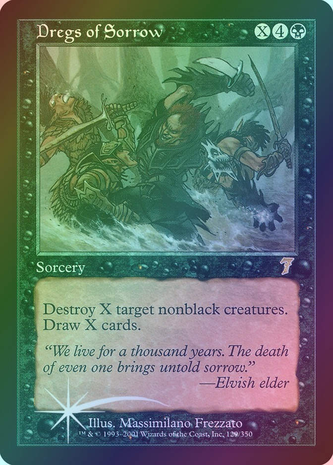 Dregs of Sorrow (7ED) (129★) / Foil