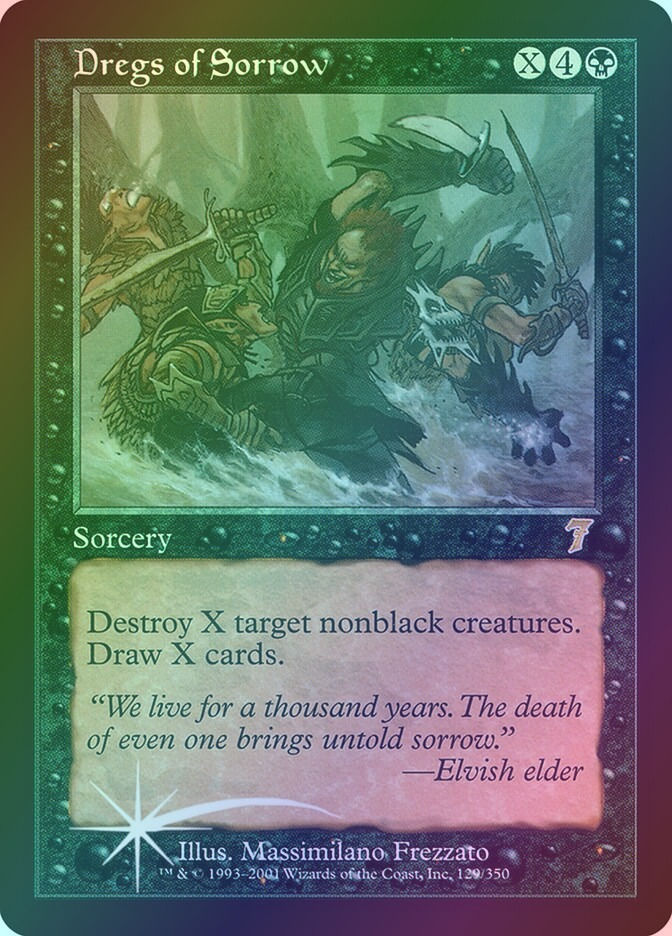 Dregs of Sorrow (7ED) (129★) / Foil