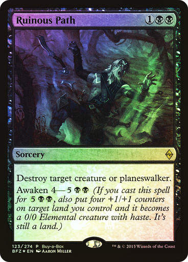 Ruinous Path (PBFZ) (123) / Buy-a-Box Foil