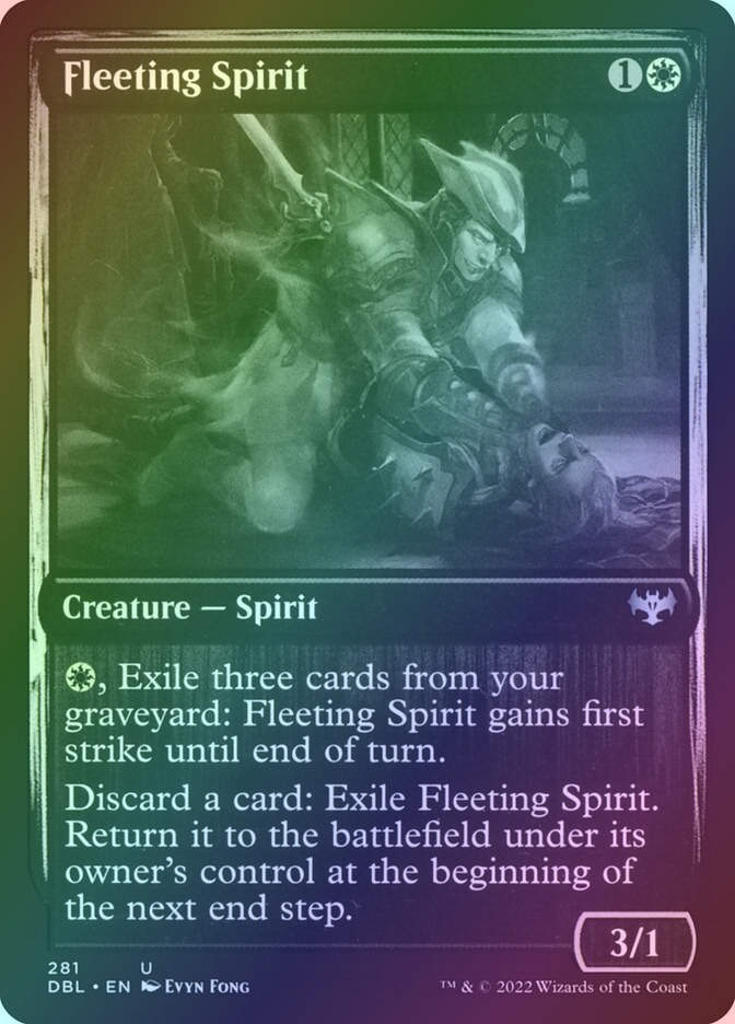 Fleeting Spirit (DBL) (281) / Foil
