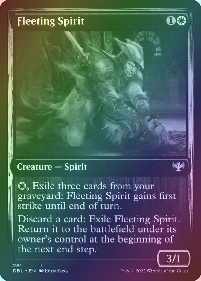 Fleeting Spirit (DBL) (281) / Foil