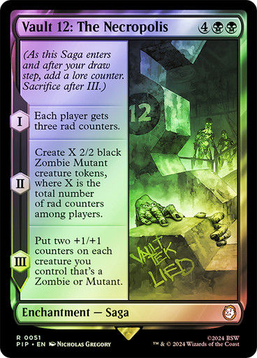 Vault 12: The Necropolis (pip) (51) / Foil