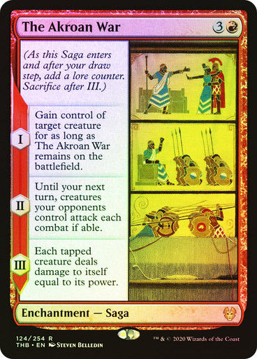 The Akroan War (THB) (124) / Foil