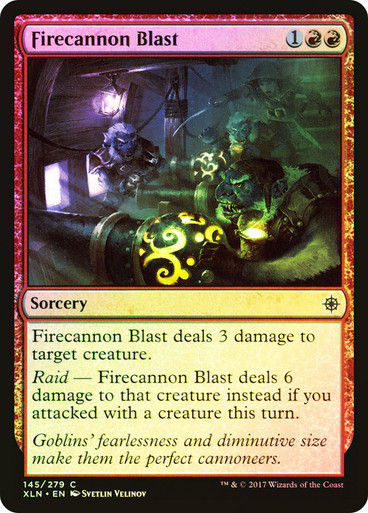 Firecannon Blast (XLN) (145) / Foil