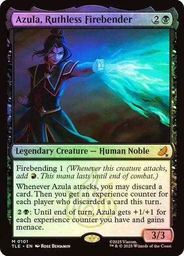 Azula, Ruthless Firebender (TLE) (101) / Foil