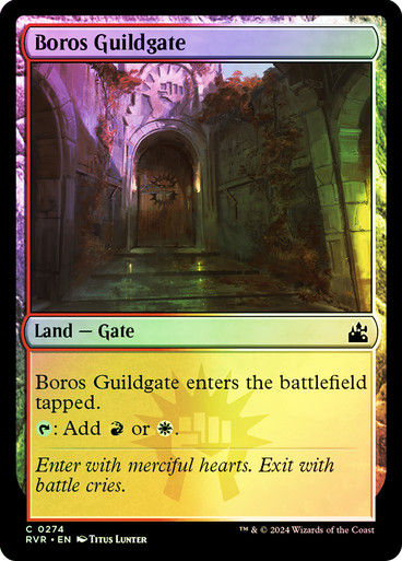 Boros Guildgate (rvr) (274) / Foil